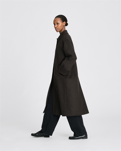LISVA TOVE COAT LIMITED EDITION DARK BROWN 